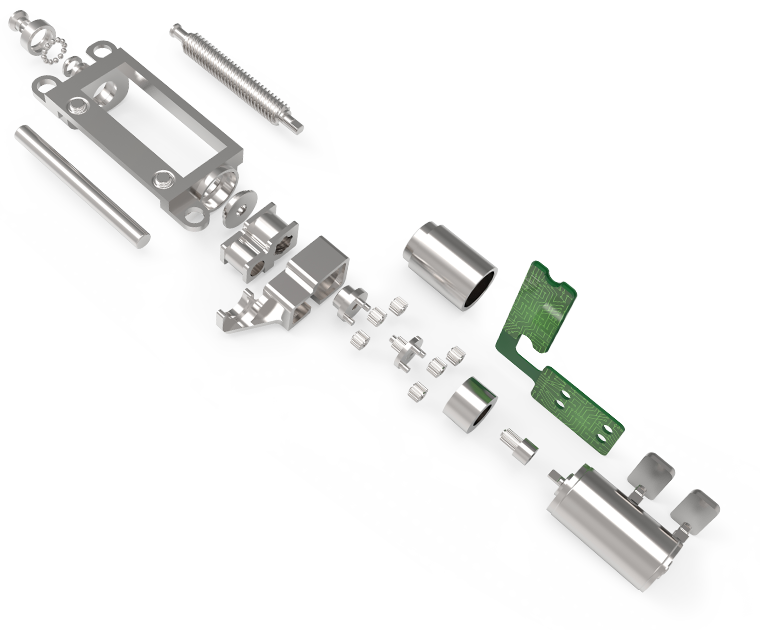 摄像头驱动电机结构